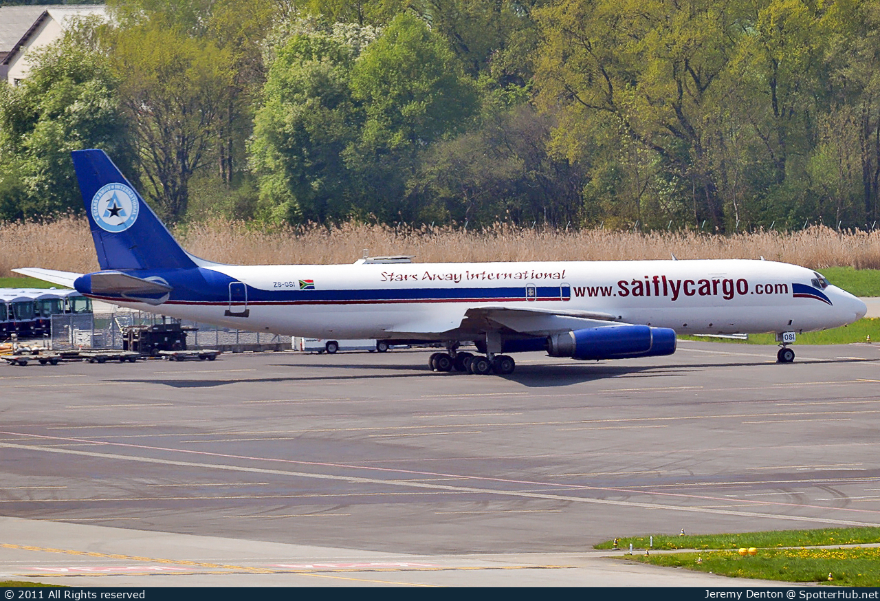 Photo of ZS-OSI - Douglas DC-8-62H(F) operated by Stars Away International