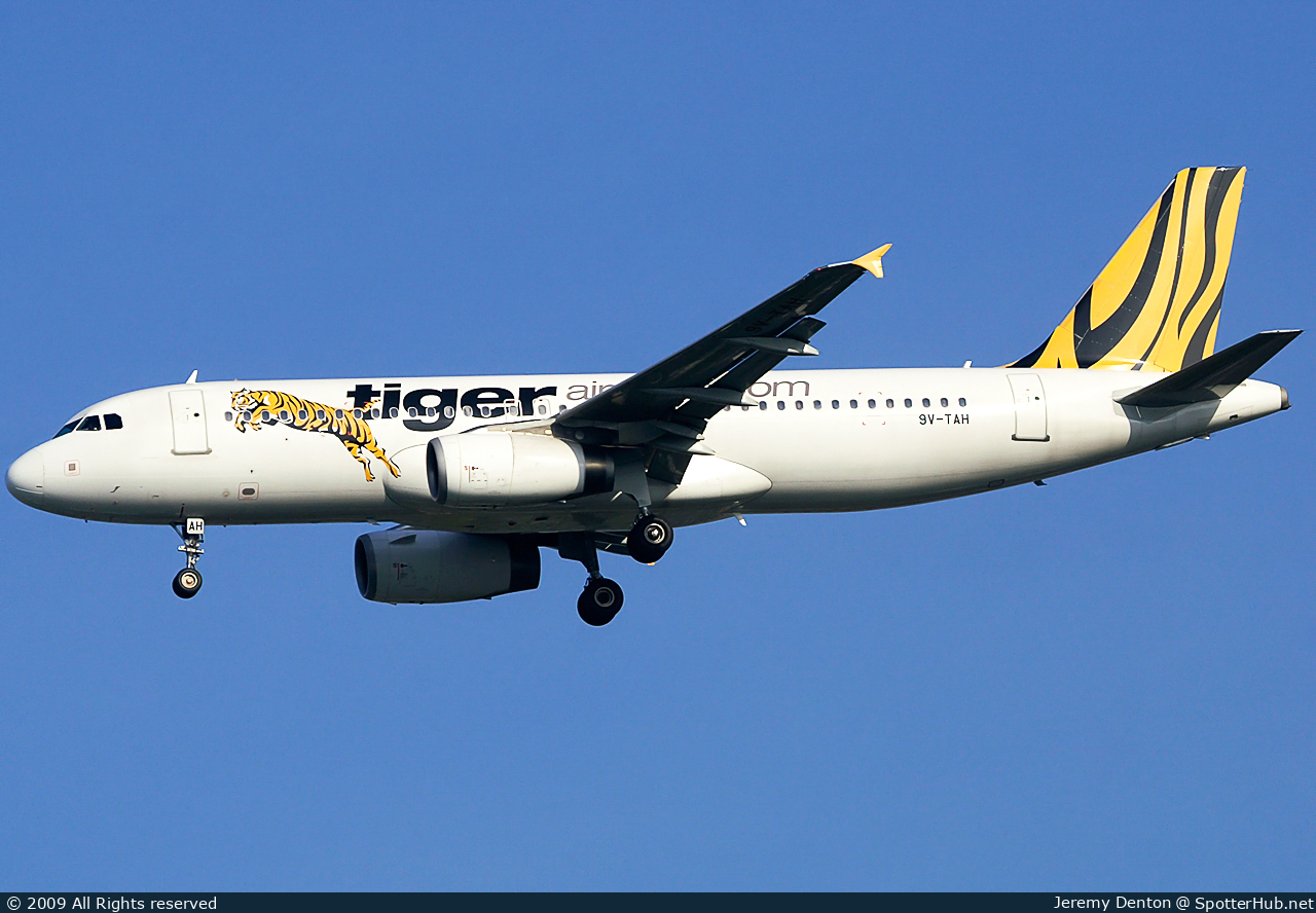 Photo of 9V-TAH - Airbus A320-232 operated by Tiger Airways