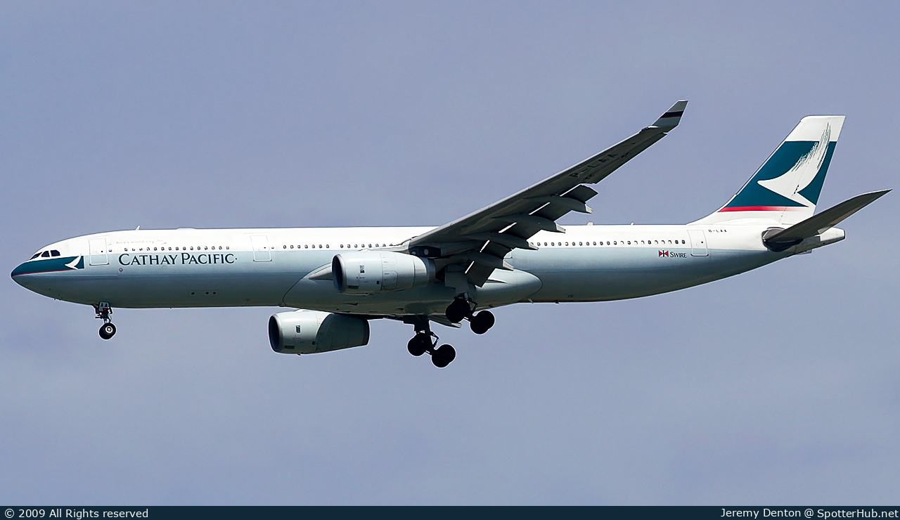 Photo of B-LAA - Airbus A330-342 operated by Cathay Pacific Airways