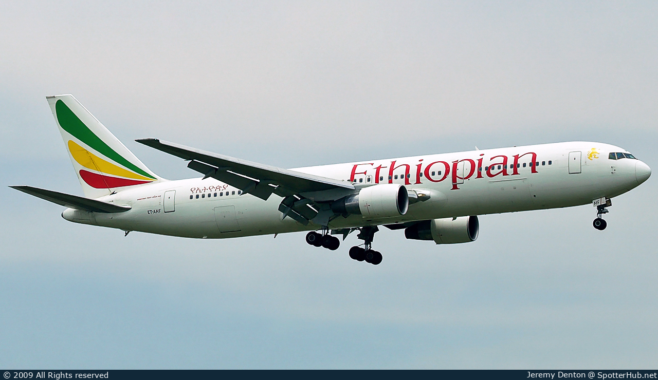 Photo of ET-AMF - Boeing 767-3BG(ER) operated by Ethiopian Airlines