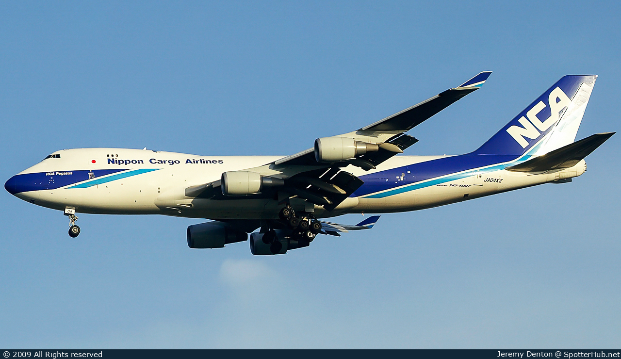 Photo of JA04KZ - Boeing 747-481F operated by Nippon Cargo Airlines