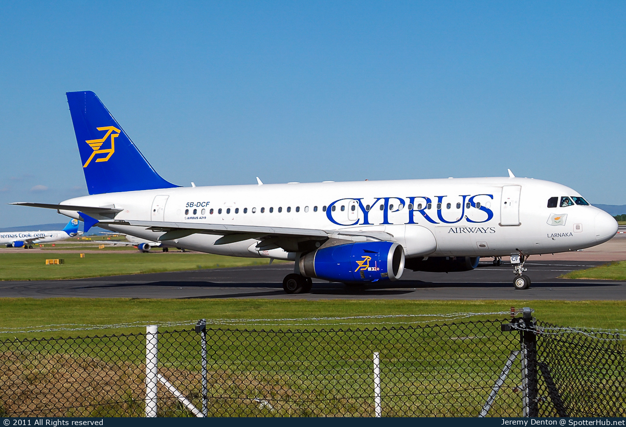 Photo of 5B-DCF - Airbus A319-132 operated by Cyprus Airways