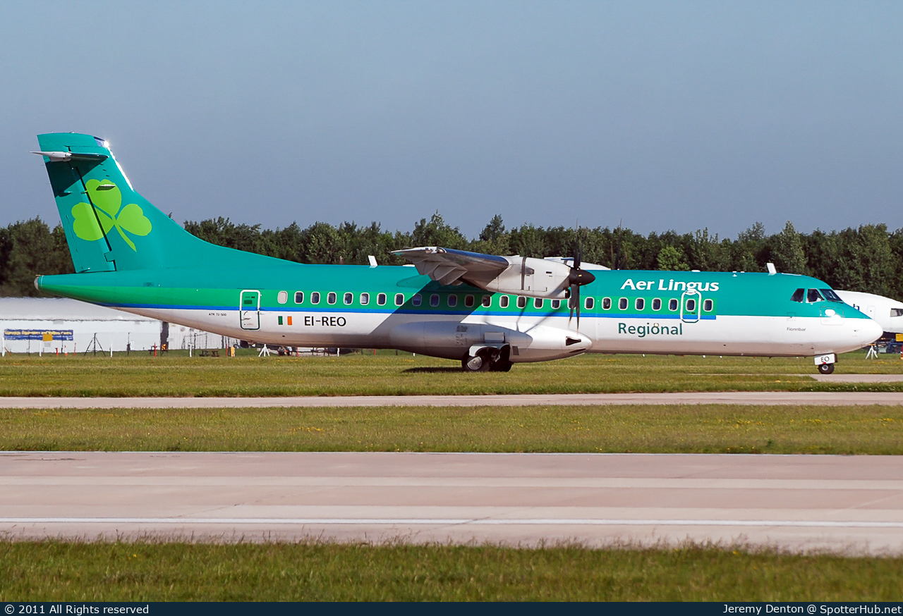Photo of EI-REO - ATR 72-500 operated by Aer Lingus Regional (opb Aer Arann)