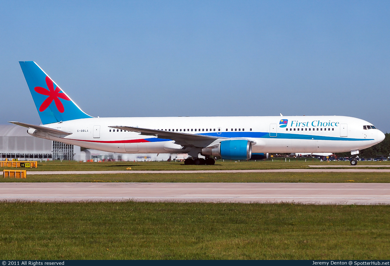 Photo of G-DBLA - Boeing 767-35E(ER) operated by First Choice Airways