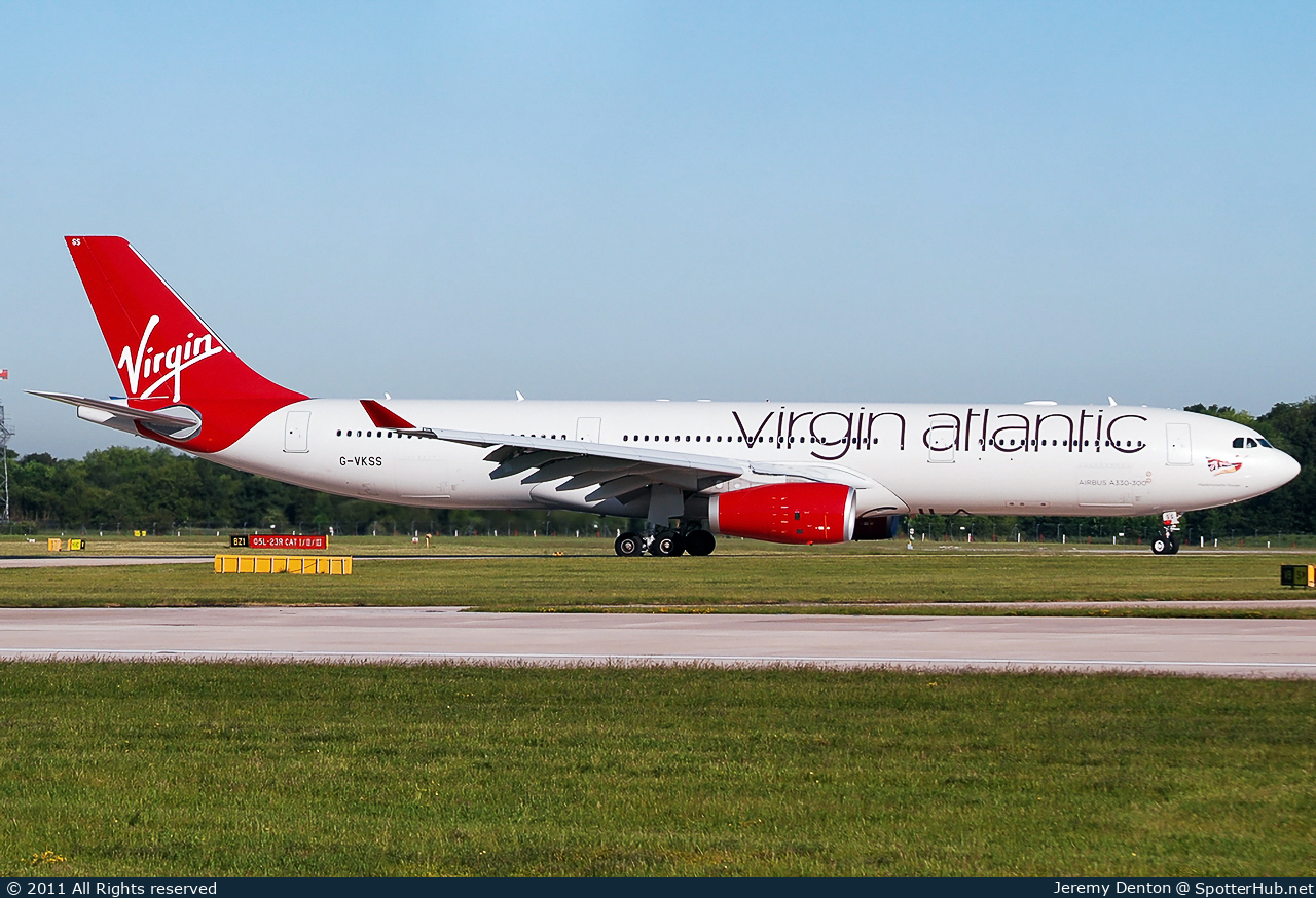 Photo of G-VKSS - Airbus A330-343 operated by Virgin Atlantic Airways