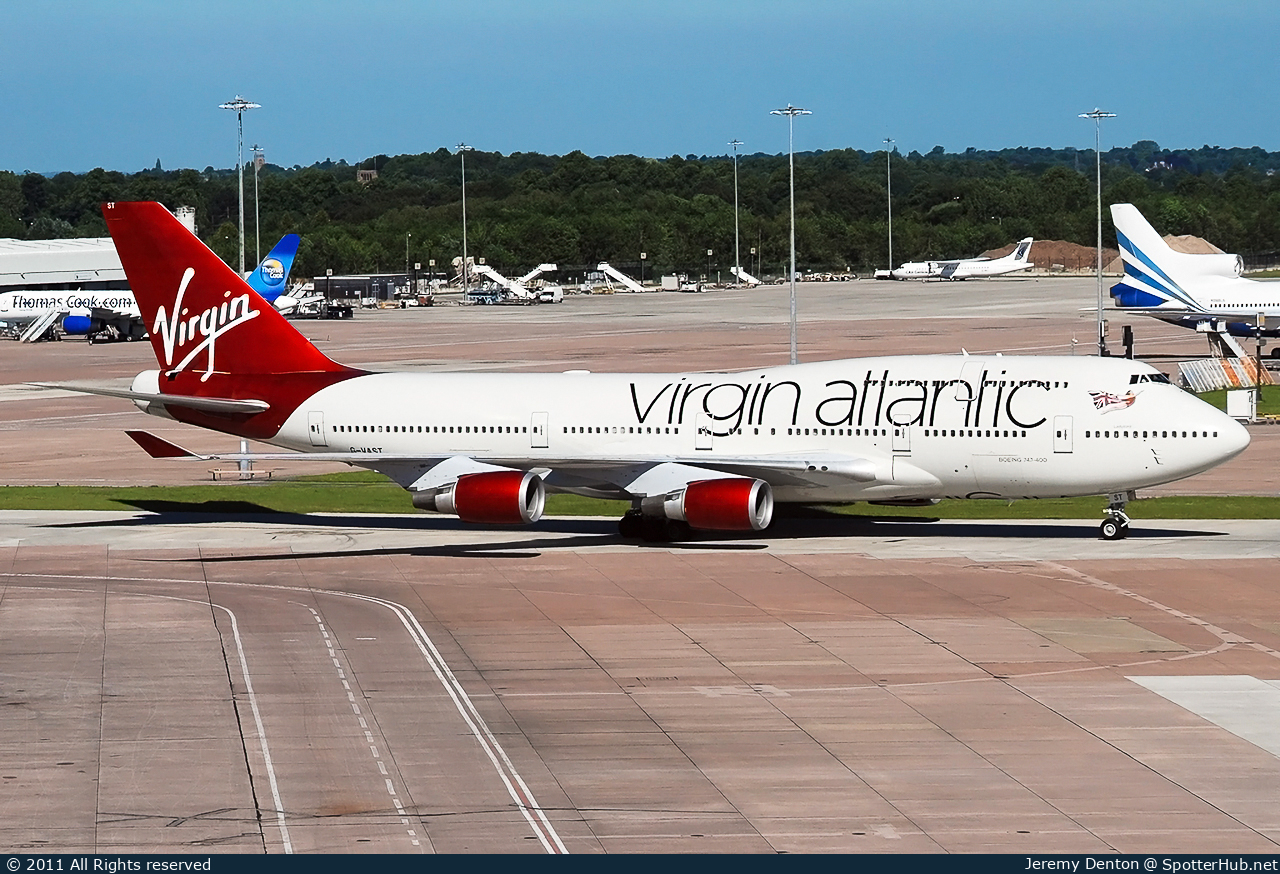 Photo of G-VAST - Boeing 747-41R operated by Virgin Atlantic Airways