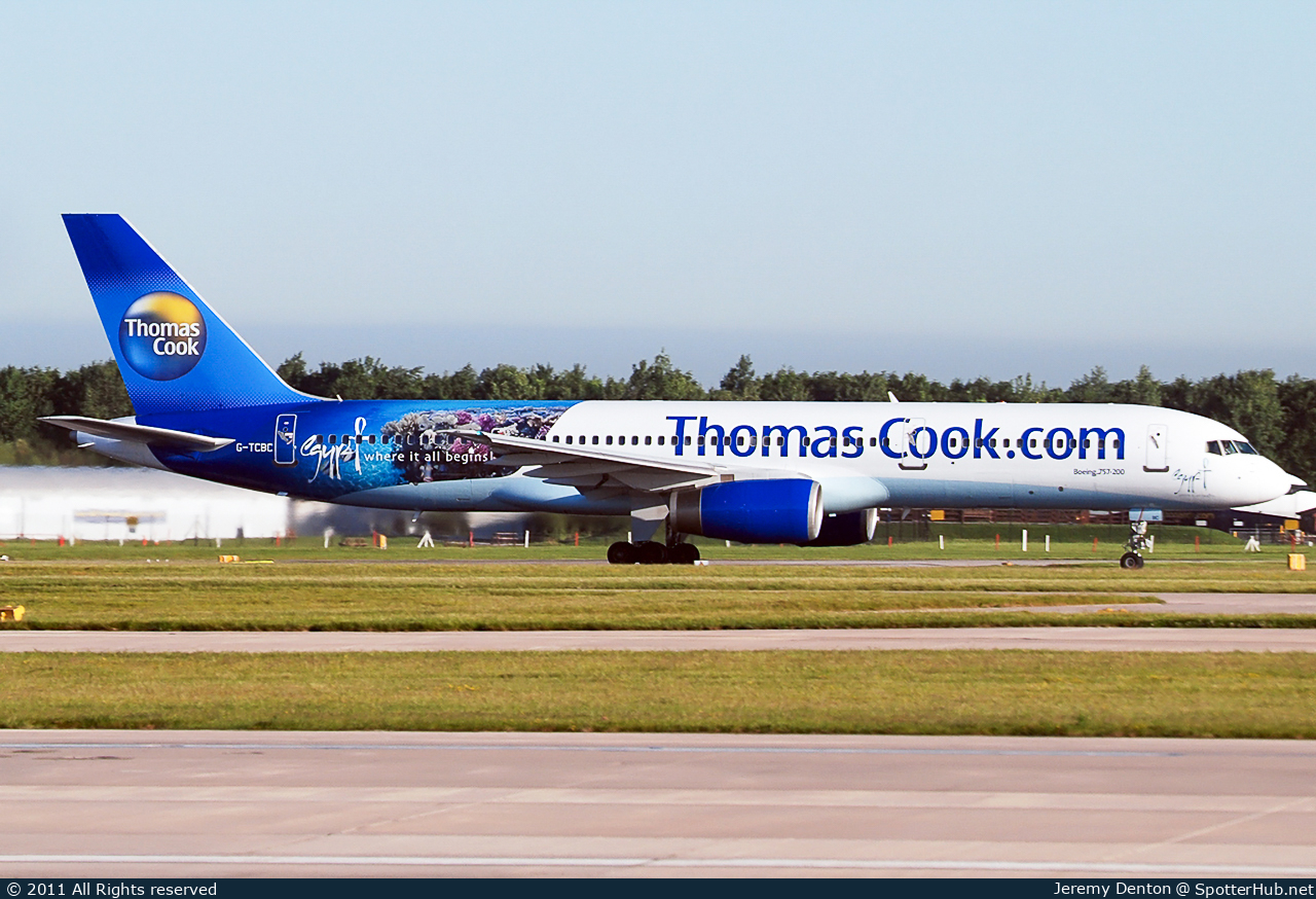 Photo of G-TCBC - Boeing 757-236 operated by Thomas Cook Airlines