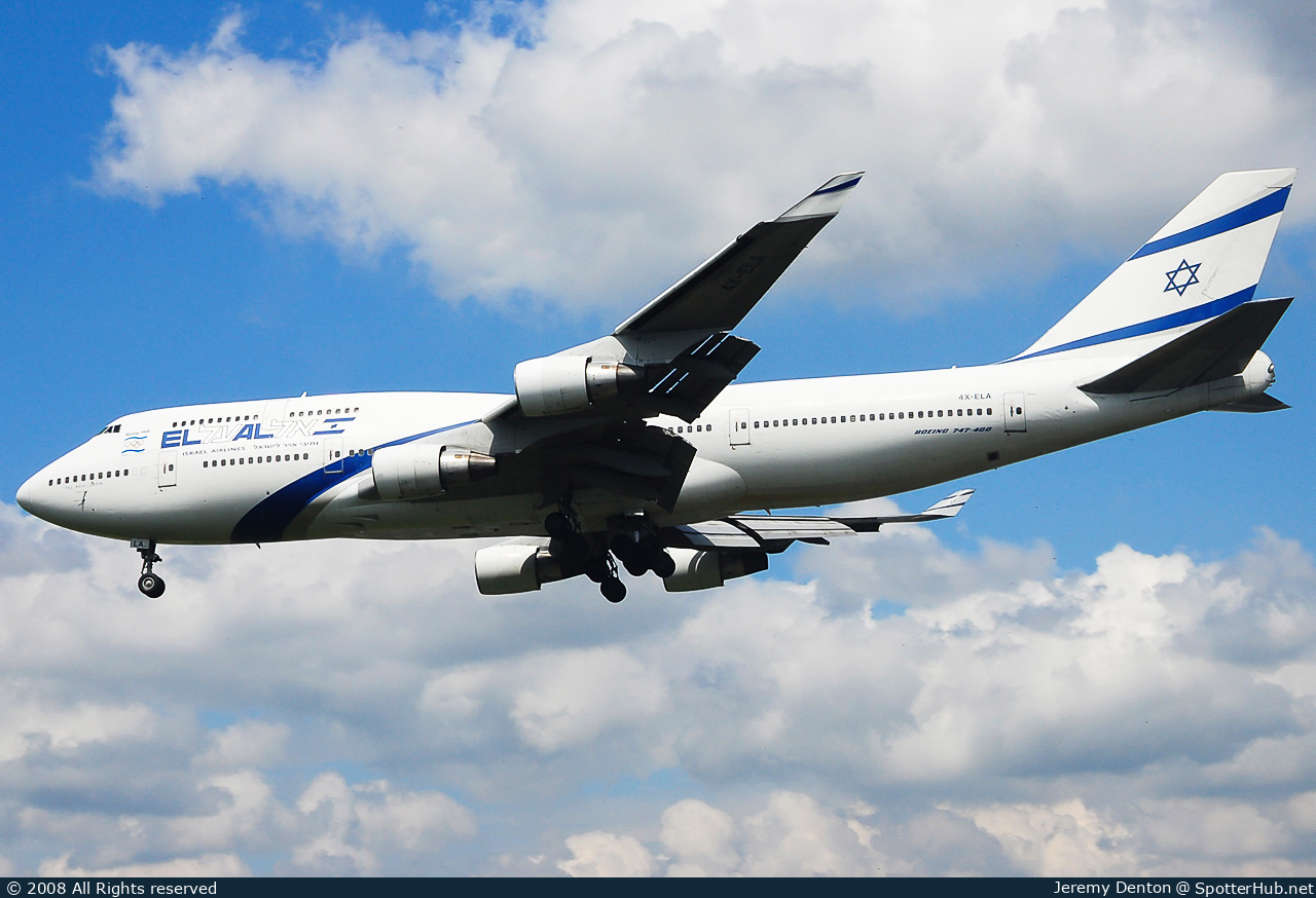 Photo of 4X-ELA - Boeing 747-458 operated by El Al Israel Airlines