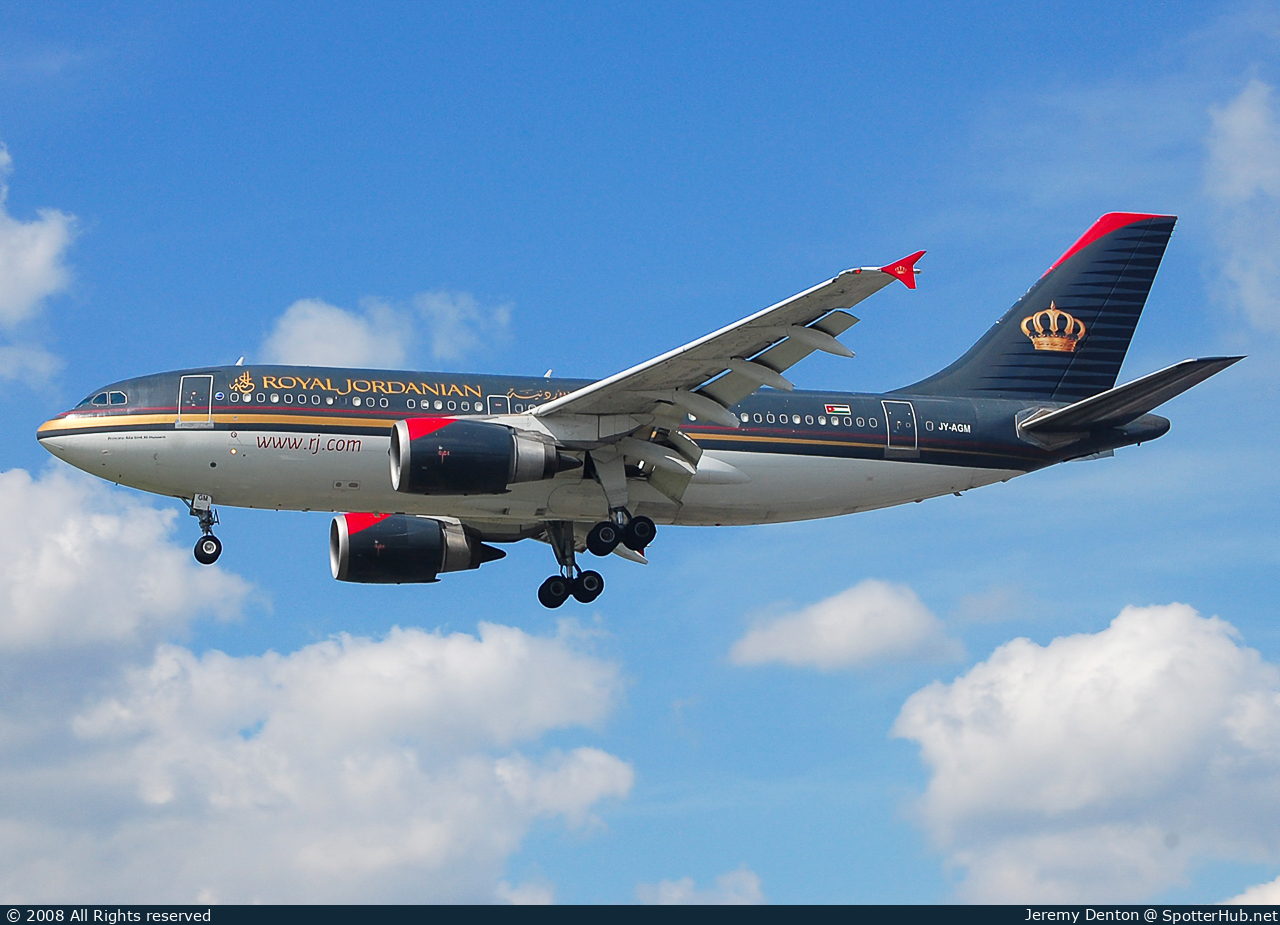 Photo of JY-AGM - Airbus A310-304 operated by Royal Jordanian Airlines