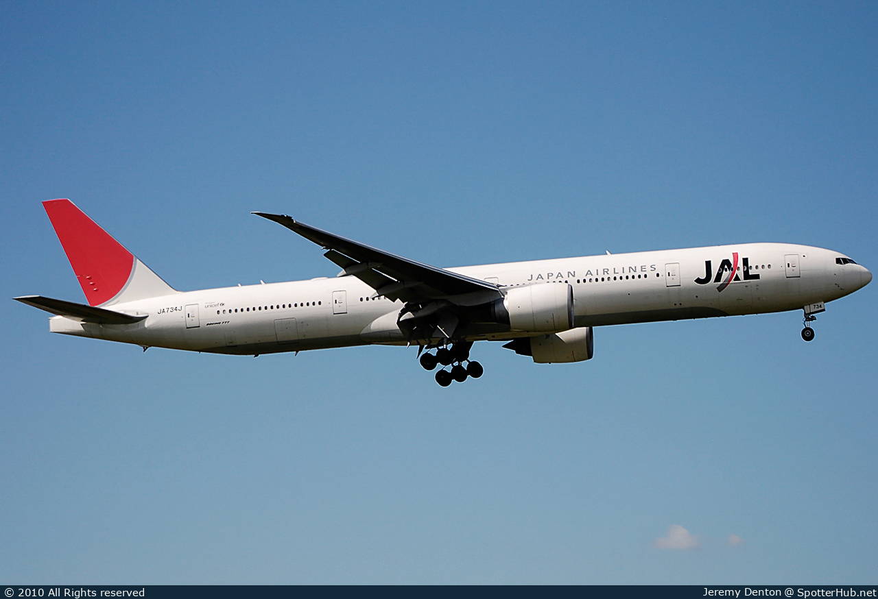 Photo of JA734J - Boeing 777-346(ER) operated by Japan Airlines