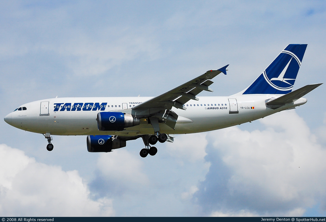 Photo of YR-LCA - Airbus A310-325 operated by Tarom - Romanian Air Transport