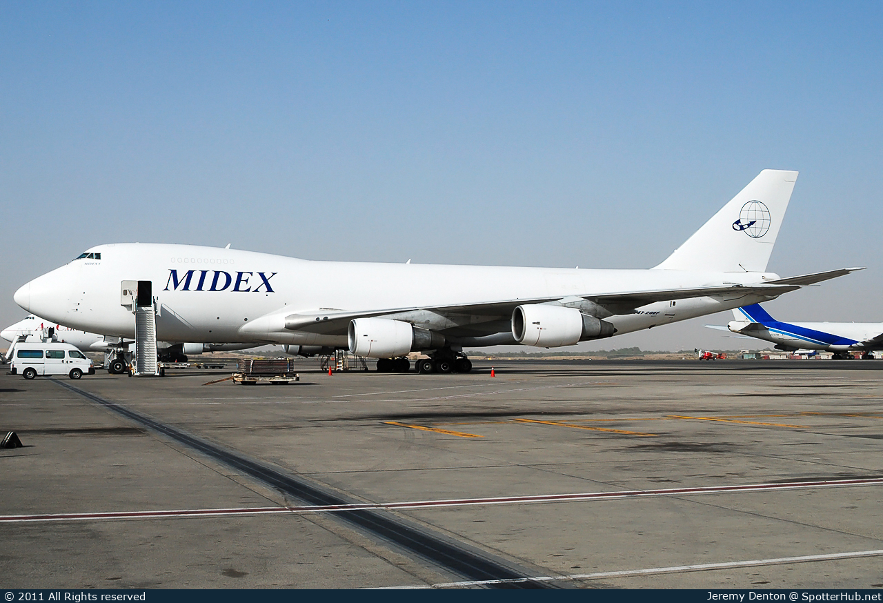 Photo of A6-MDH - Boeing 747-228F operated by Midex Airlines