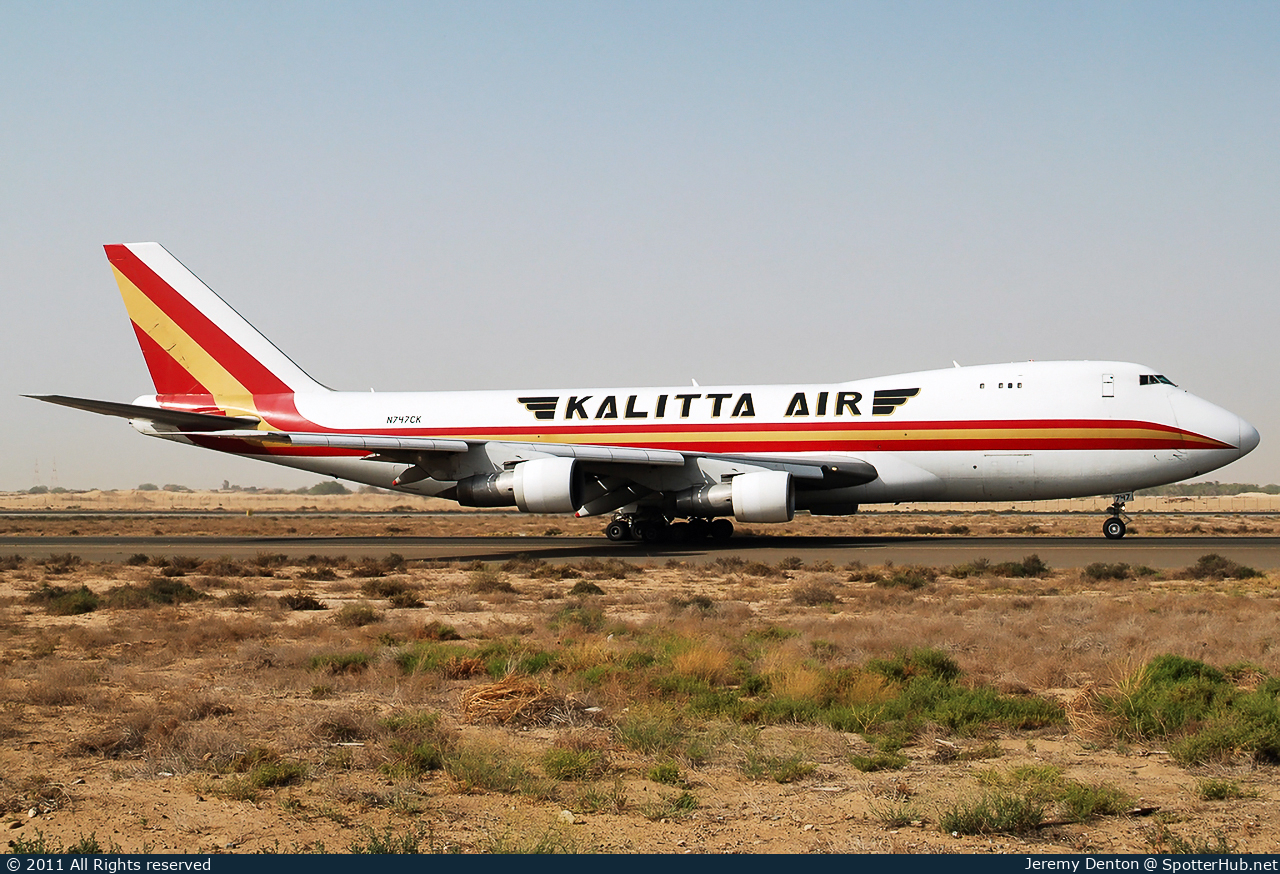 Photo of N747CK - Boeing 747-221F operated by Kalitta Air