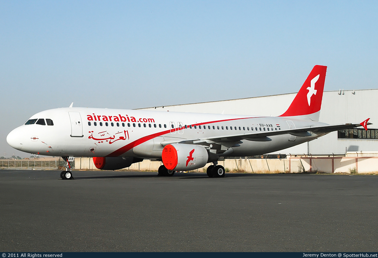 Photo of SU-AAB - Airbus A320-214 operated by Air Arabia Egypt