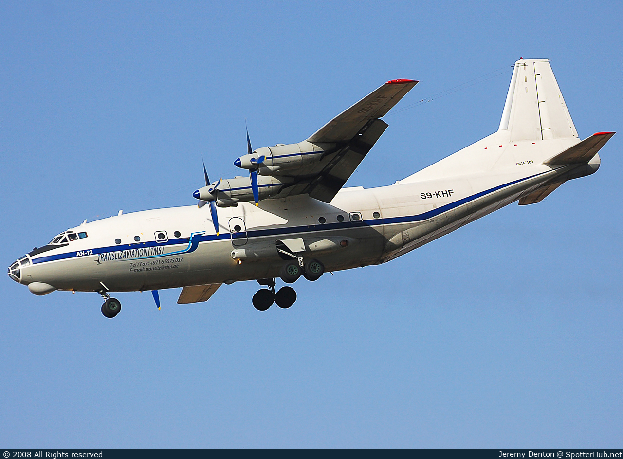Photo of S9-KHF - Antonov An-12BK operated by Transliz Aviation