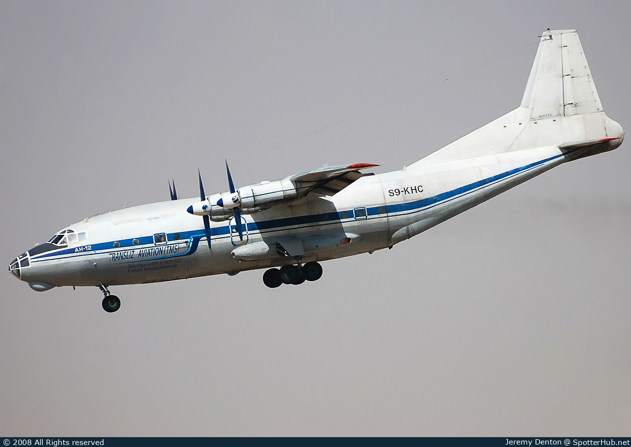 Photo of S9-KHC - Antonov An-12B operated by Transliz Aviation