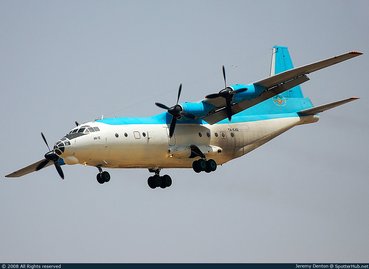 Photo of YA-KAD - Antonov An-12B operated by Kabul Air