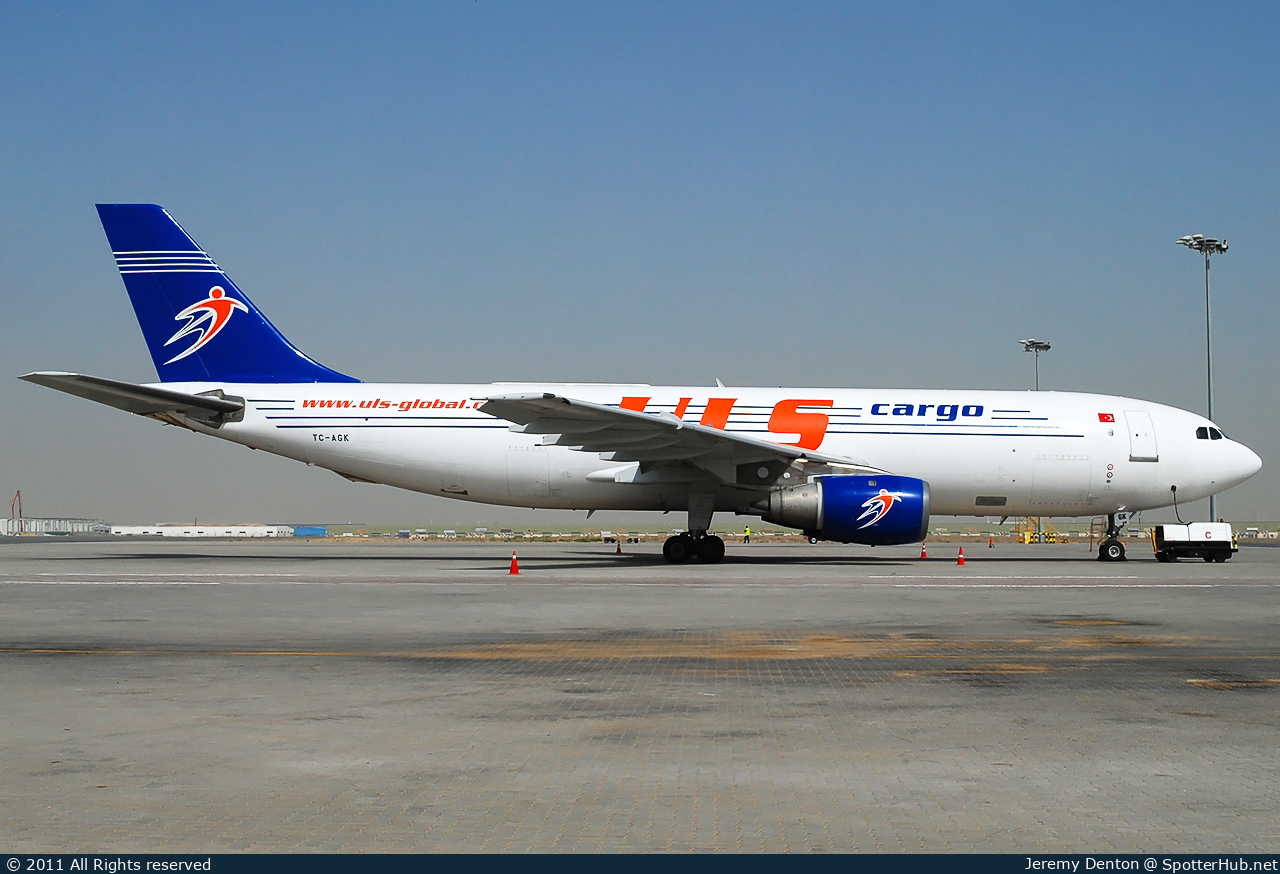 Photo of TC-AGK - Airbus A300B4-203(F) operated by ULS Airlines Cargo