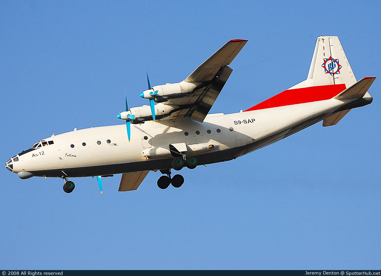 Photo of S9-SAP - Antonov An-12BP operated by British Gulf International Airlines