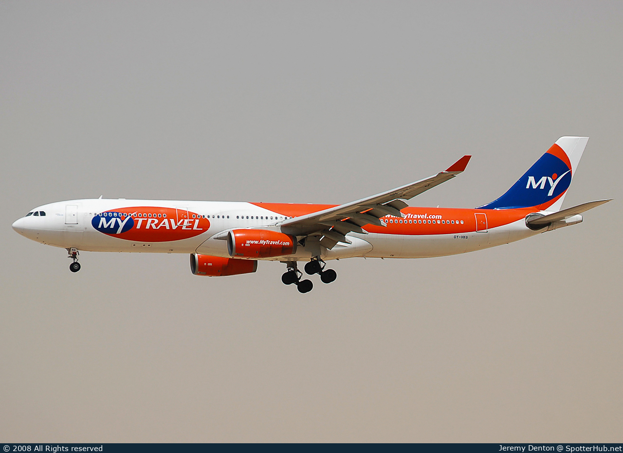 Photo of OY-VKG - Airbus A330-343 operated by MyTravel Airways Denmark