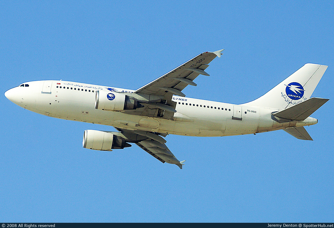 Photo of TC-SGC - Airbus A310-304 operated by Ariana Afghan Airlines (opb Saga Airlines)