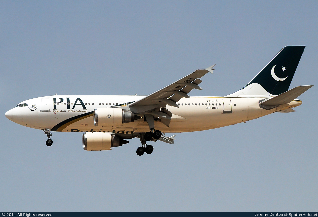 Photo of AP-BEB - Airbus A310-308 operated by PIA Pakistan International Airlines
