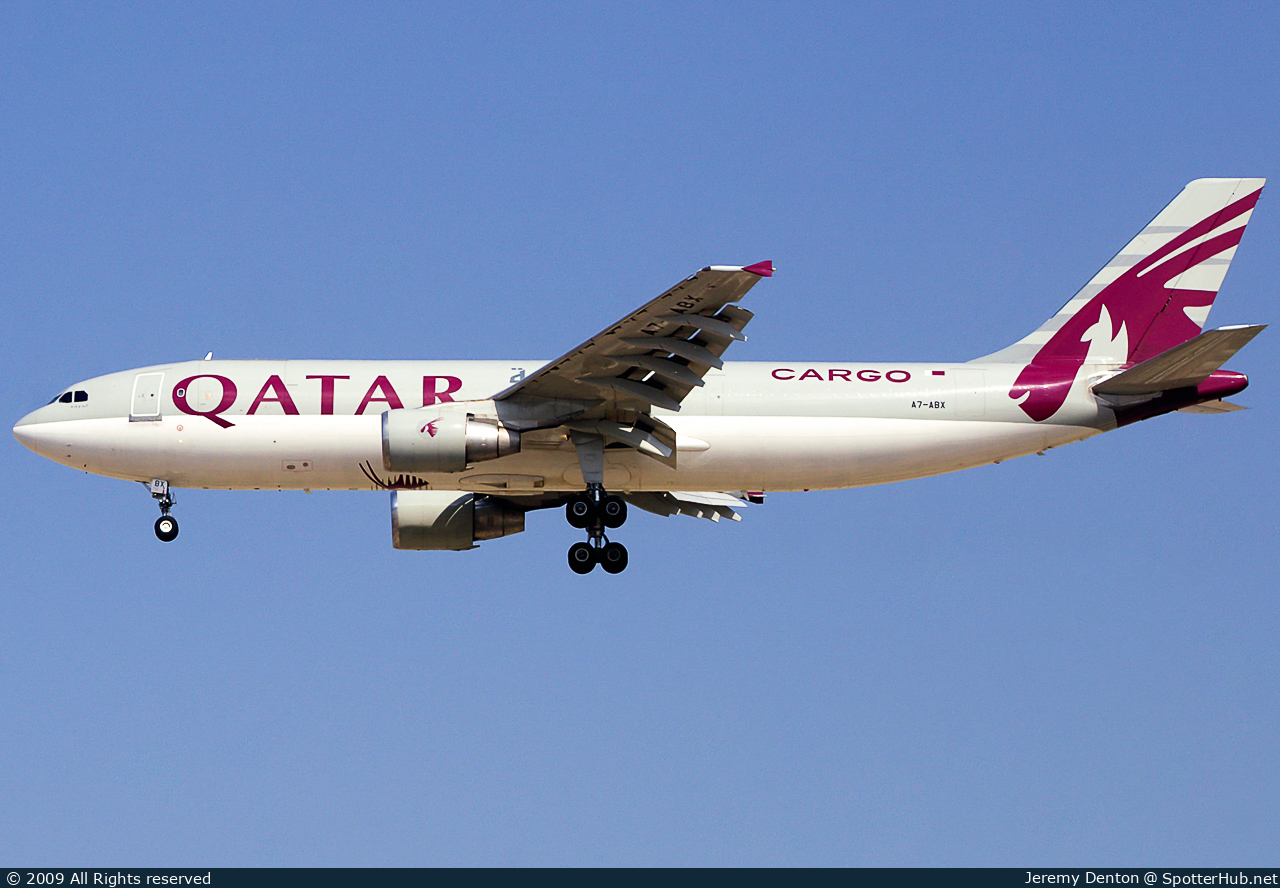 Photo of A7-ABX - Airbus A300B4-622R(F) operated by Qatar Airways Cargo