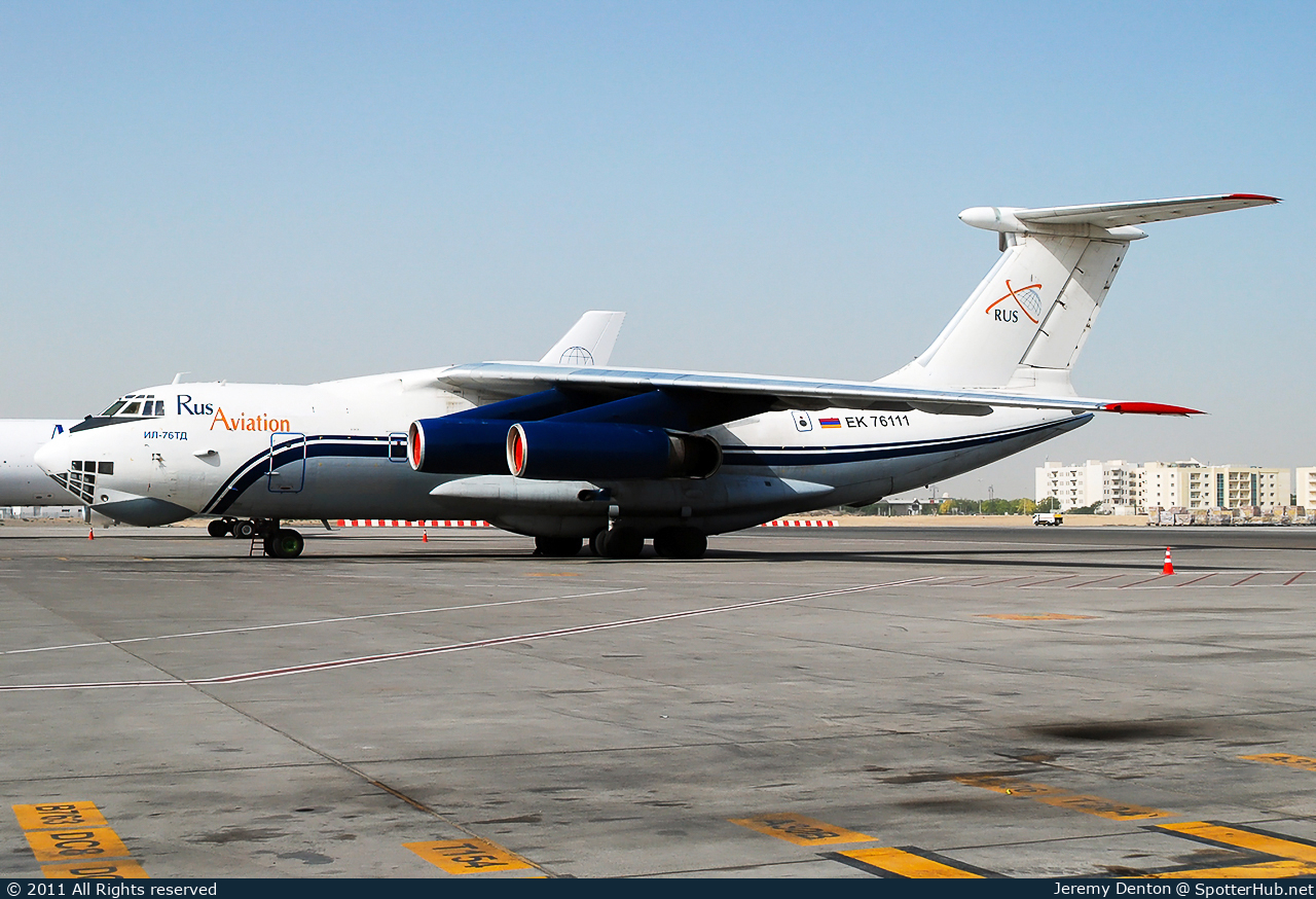 Photo of EK76111 - Ilyushin Il-76TD operated by RUS Aviation