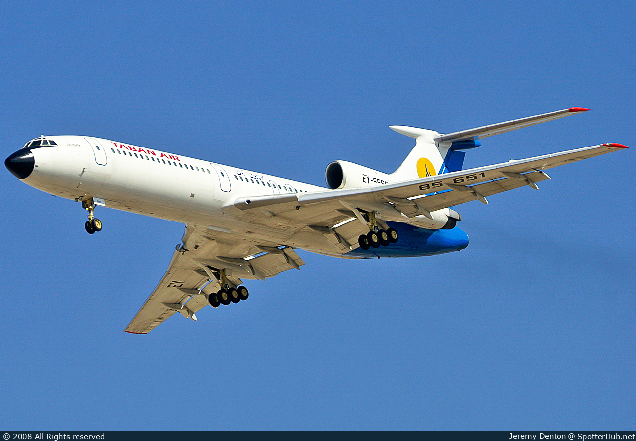 Photo of EY-85651 - Tupolev Tu-154M operated by Taban Air (opb Tajikistan Airlines)