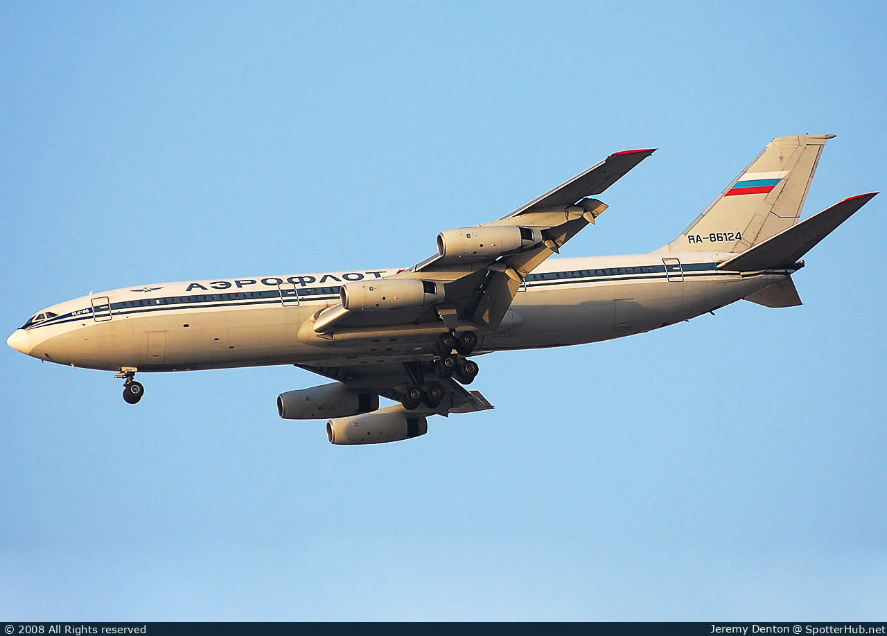 Photo of RA-86124 - Ilyushin Il-86 operated by Aeroflot-Don