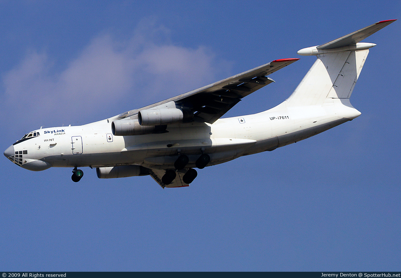 Photo of UP-I7611 - Ilyushin Il-76T operated by SkyLink Arabia