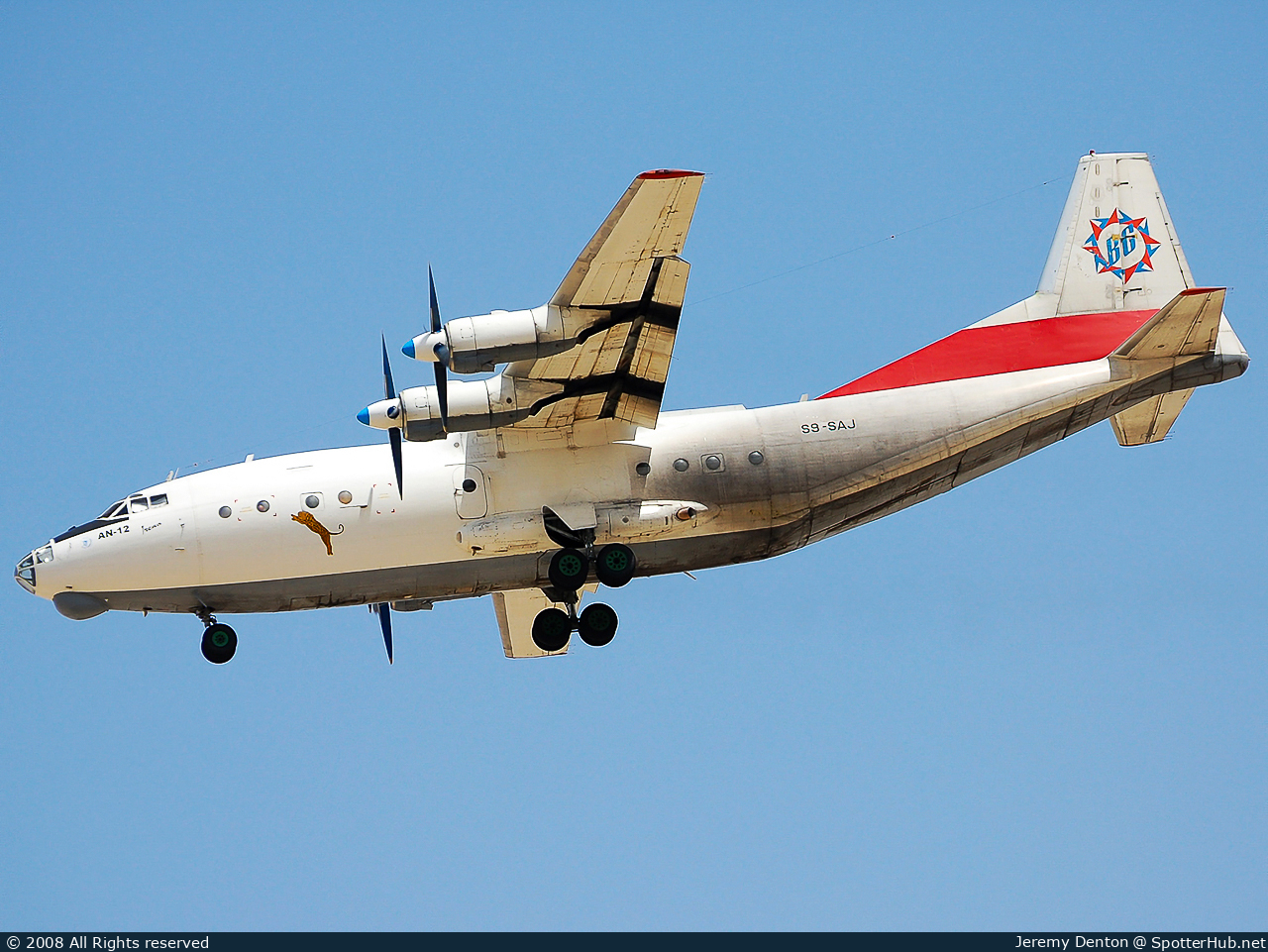 Photo of S9-SAJ - Antonov An-12B operated by British Gulf International Airlines