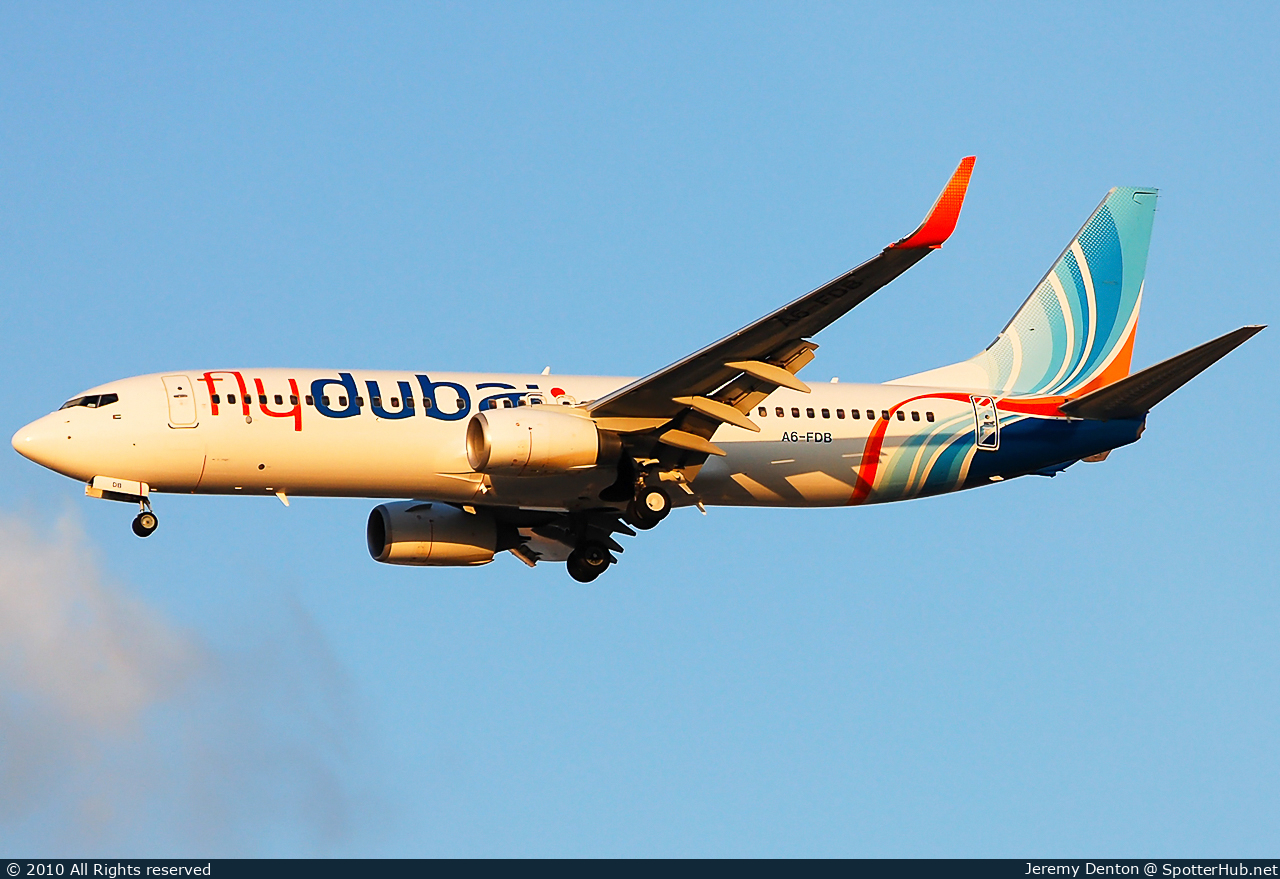 Photo of A6-FDB - Boeing 737-8KN operated by flydubai