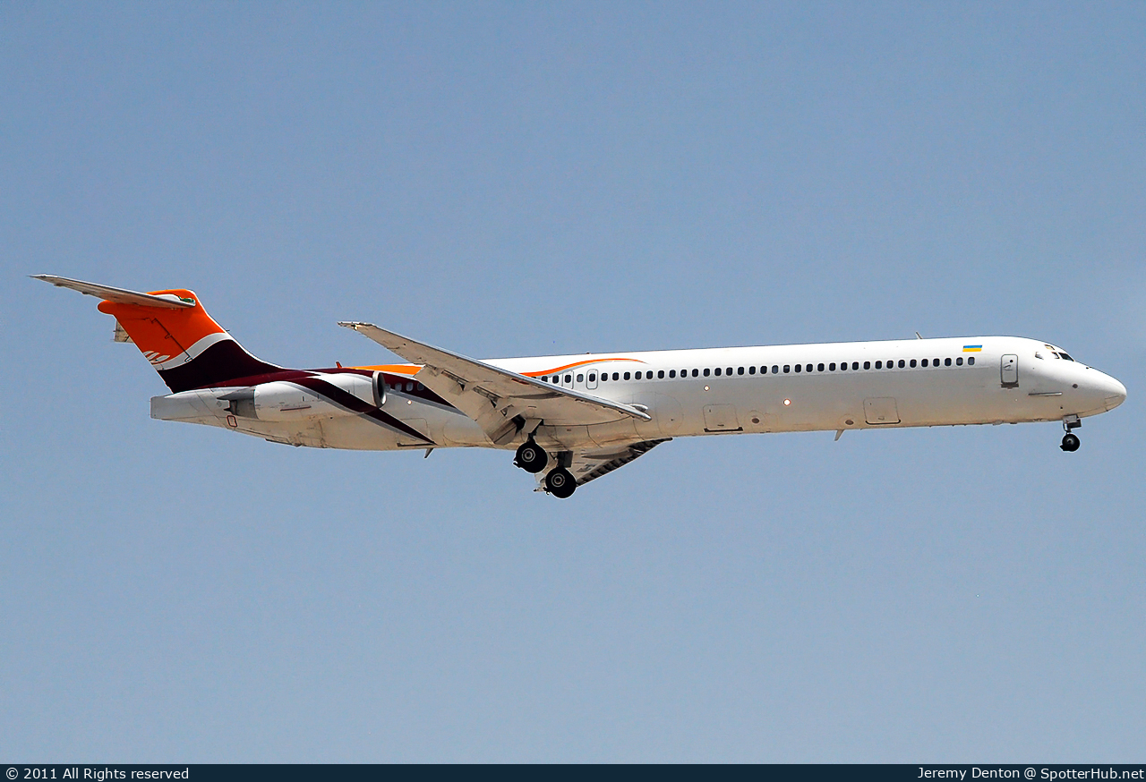Photo of UR-BXN - McDonnell Douglas MD-83 operated by Kish Air (opb Bukovyna Airlines)
