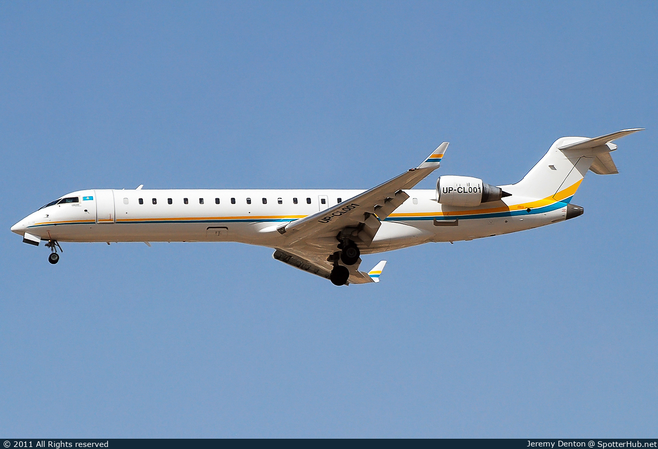 Photo of UP-CL001 - Bombardier CRJ-702 operated by Euro-Asia Air