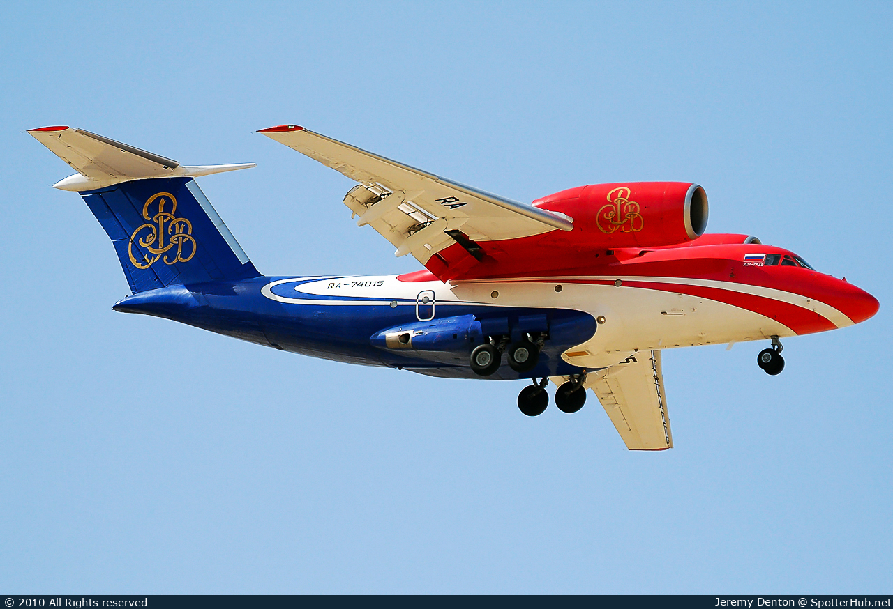 Photo of RA-74015 - Antonov An-74D operated by Jet 2000