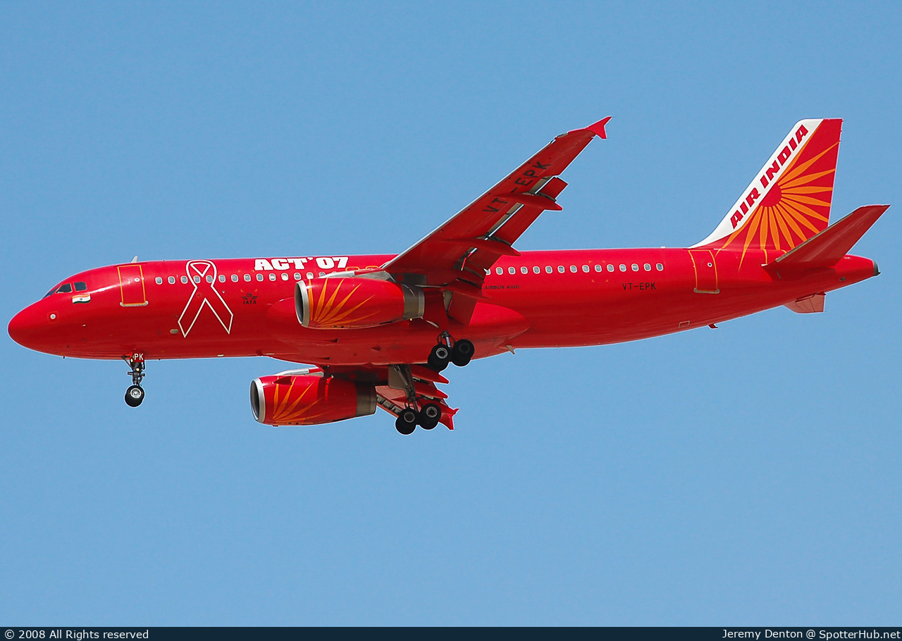 Photo of VT-EPK - Airbus A320-231 operated by Air India