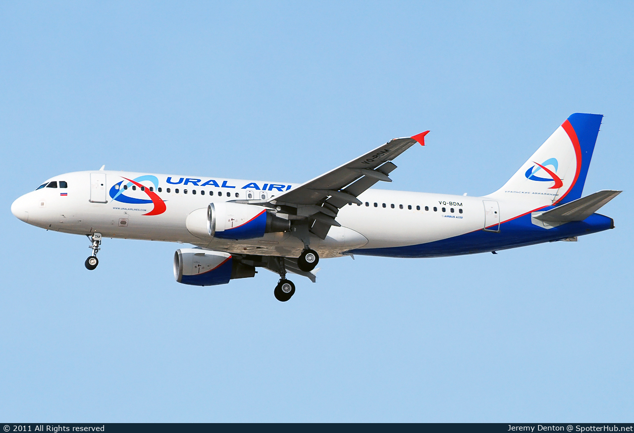 Photo of VQ-BDM - Airbus A320-214 operated by Ural Airlines