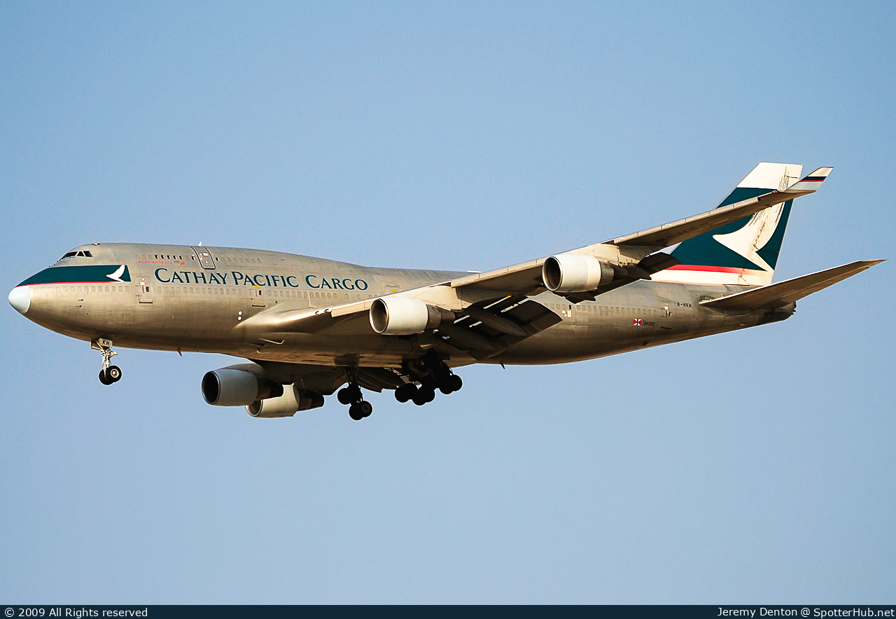 Photo of B-HKH - Boeing 747-412(BCF) operated by Cathay Pacific Cargo