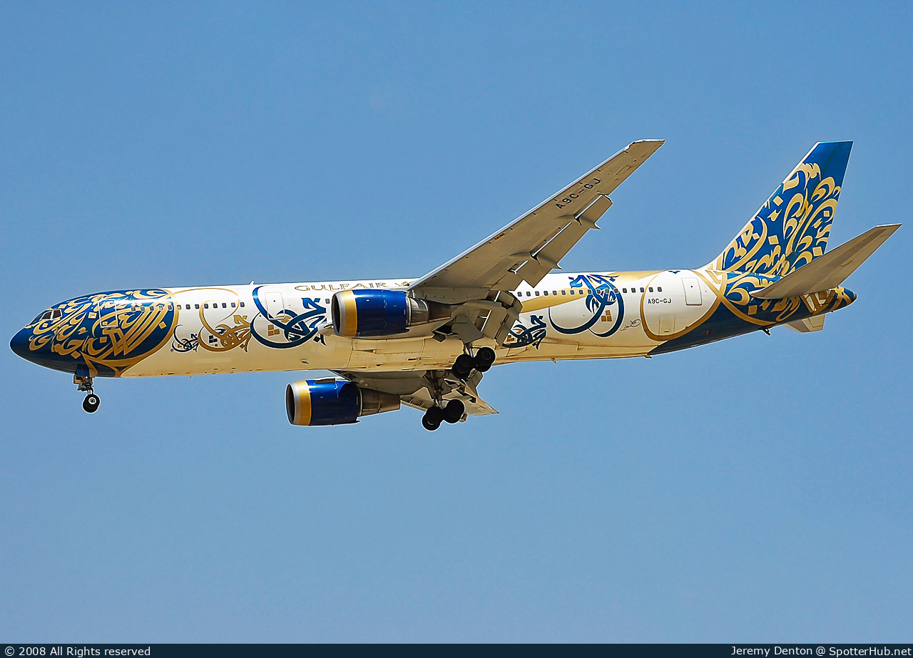 Photo of A9C-GJ - Boeing 767-3P6(ER) operated by Gulf Air