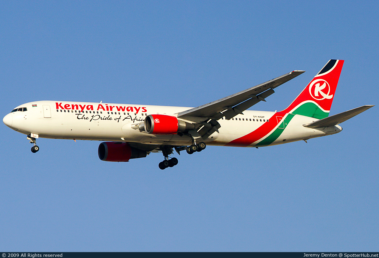 Photo of 5Y-KQP - Boeing 767-38E operated by Kenya Airways