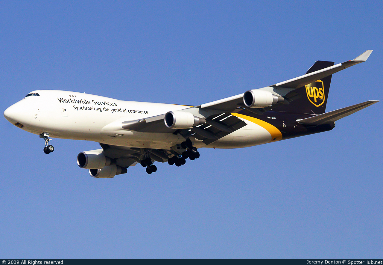 Photo of N575UP - Boeing 747-44AF operated by UPS United Parcel Service