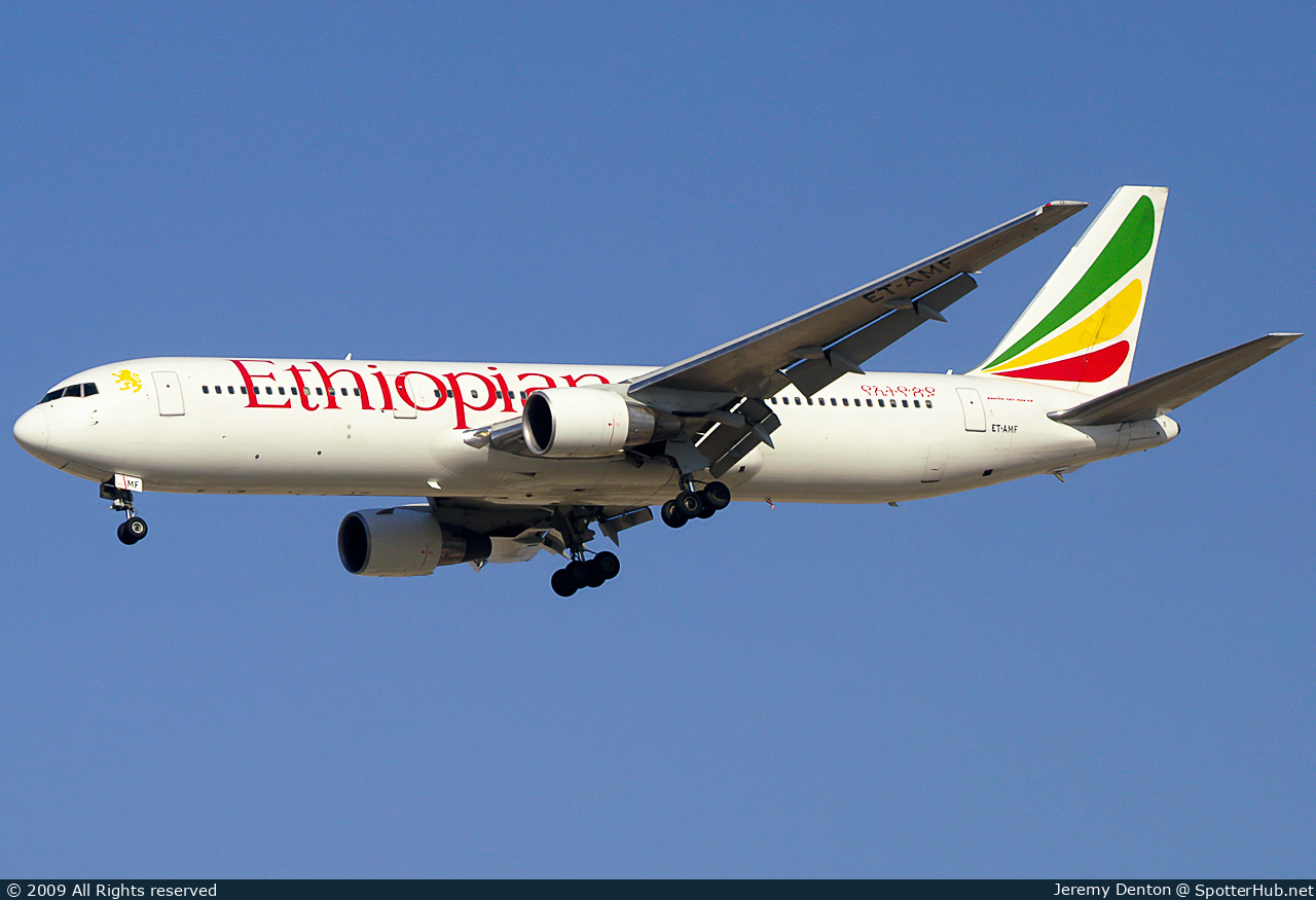 Photo of ET-AMF - Boeing 767-3BG(ER) operated by Ethiopian Airlines