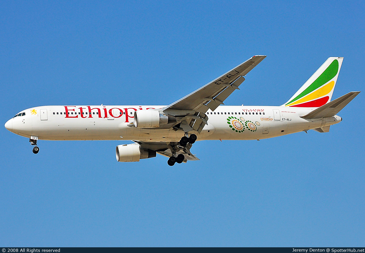 Photo of ET-ALJ - Boeing 767-360(ER) operated by Ethiopian Airlines