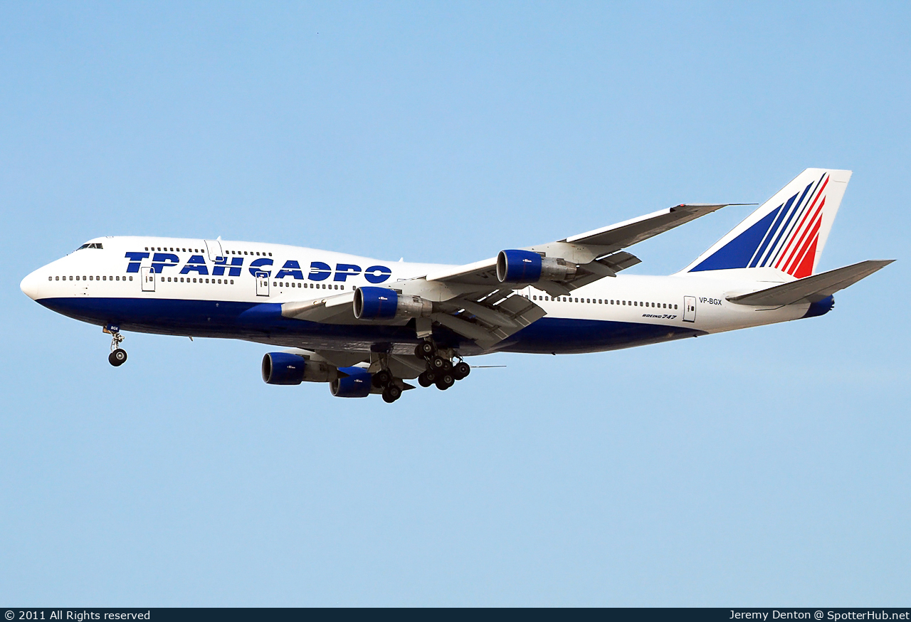 Photo of VP-BGX - Boeing 747-346 operated by Transaero