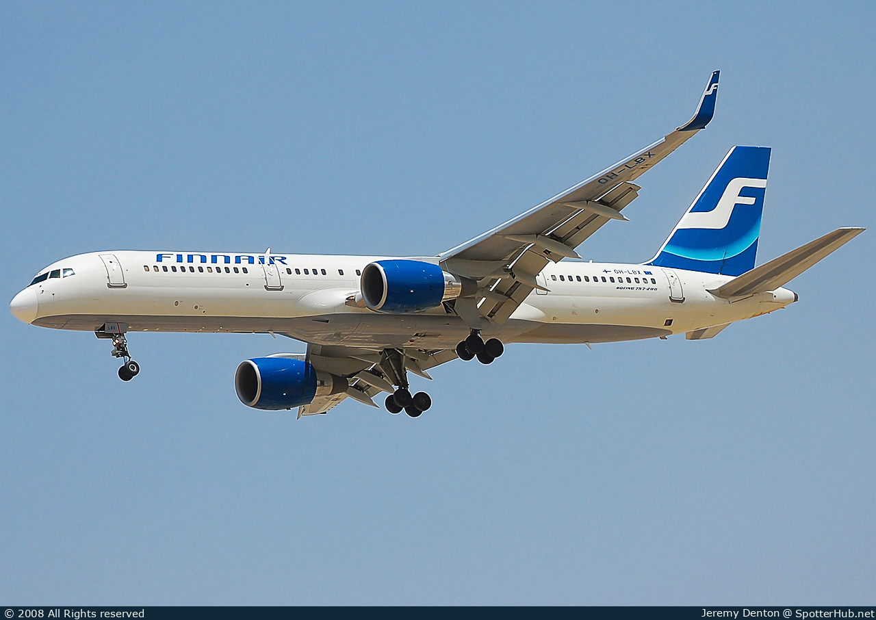 Photo of OH-LBX - Boeing 757-2Q8 operated by Finnair