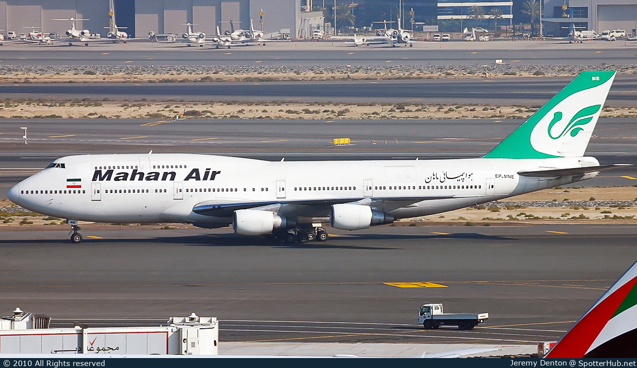Photo of EP-MNE - Boeing 747-3B3(M) operated by Mahan Air