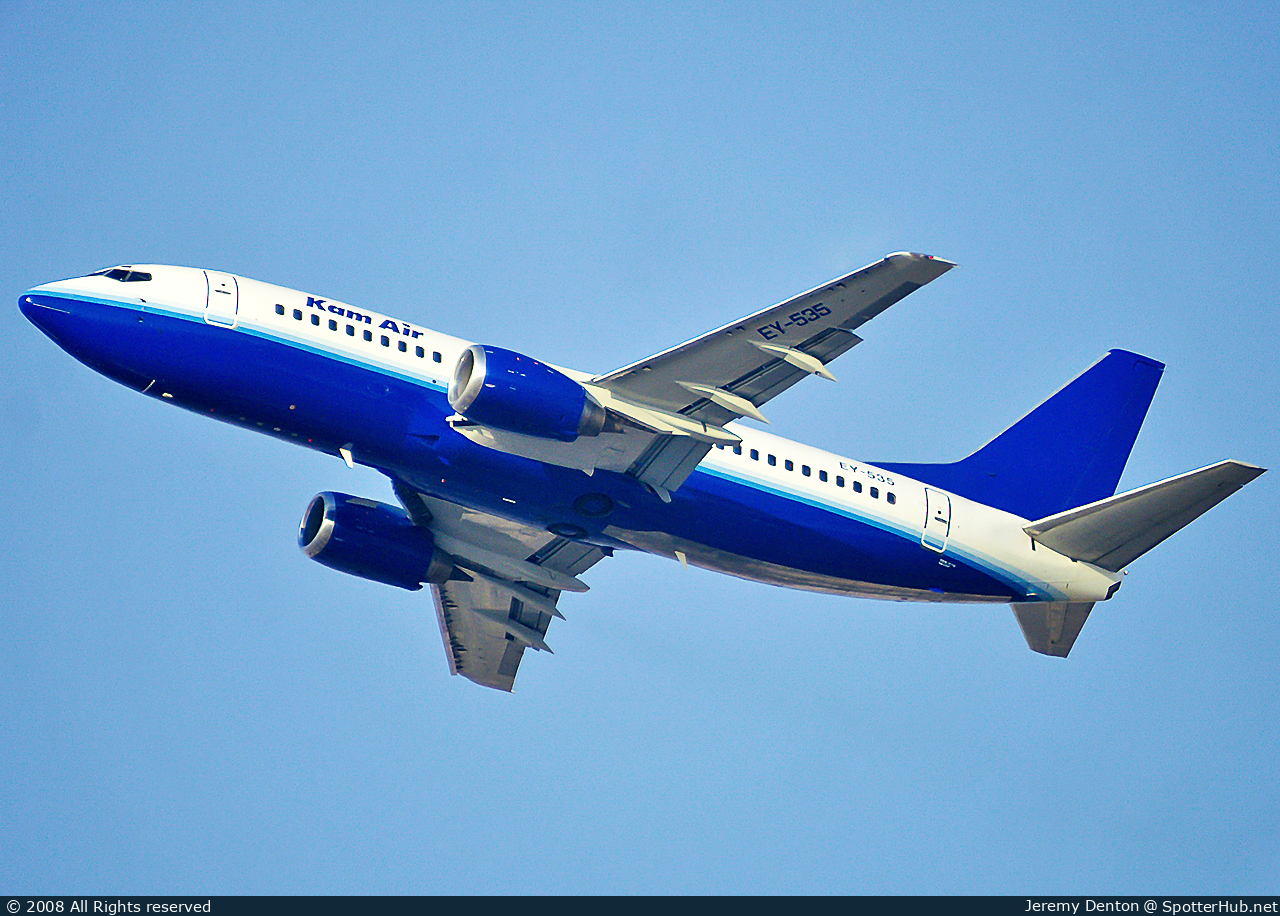 Photo of EY-535 - Boeing 737-301 operated by Kam Air (opb East Air)