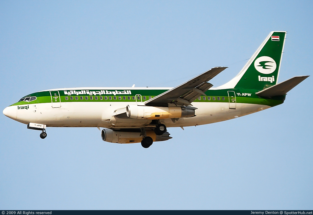 Photo of YI-APW - Boeing 737-2B7(Adv) operated by Iraqi Airways
