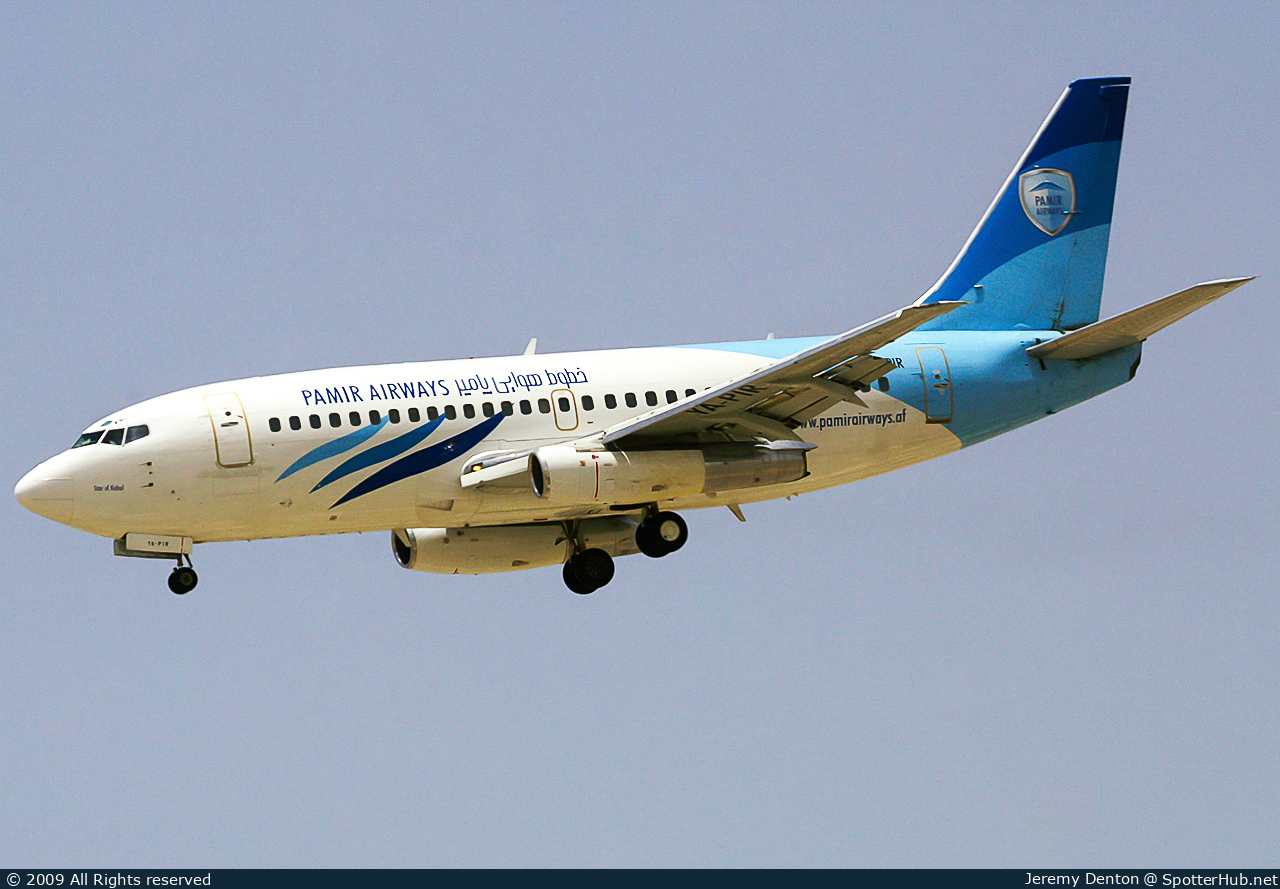 Photo of YA-PIR - Boeing 737-232(Adv) operated by Pamir Airways